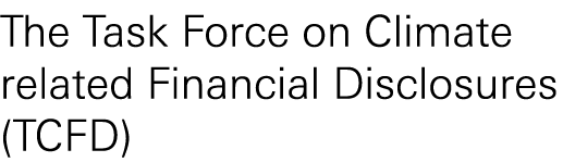 The Task Force on Climate related Financial Disclosures (TCFD)